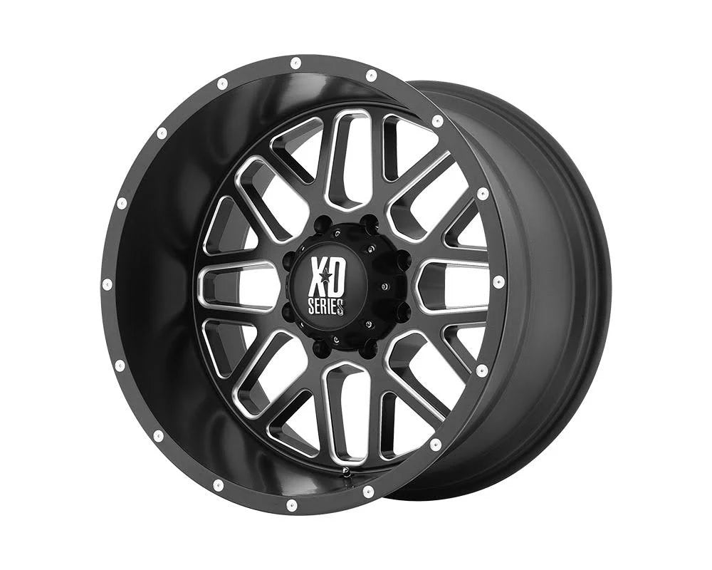 Satin Black Milled 18x9 Wheel N2634