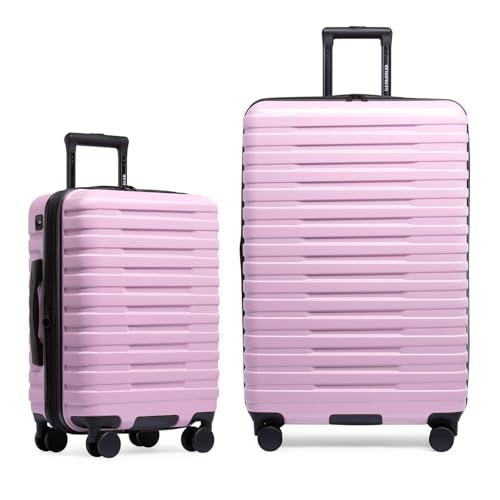 Teal Polycarbonate Hardside Travel Suitcase Luggage with 8 Spinner Wheels, Aluminum Handle, Carry-on 22-Inch S427729