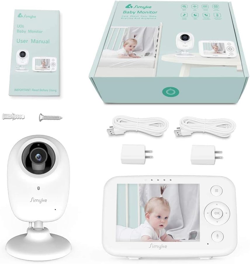 Video Baby Monitor with Cameras and Audio O522