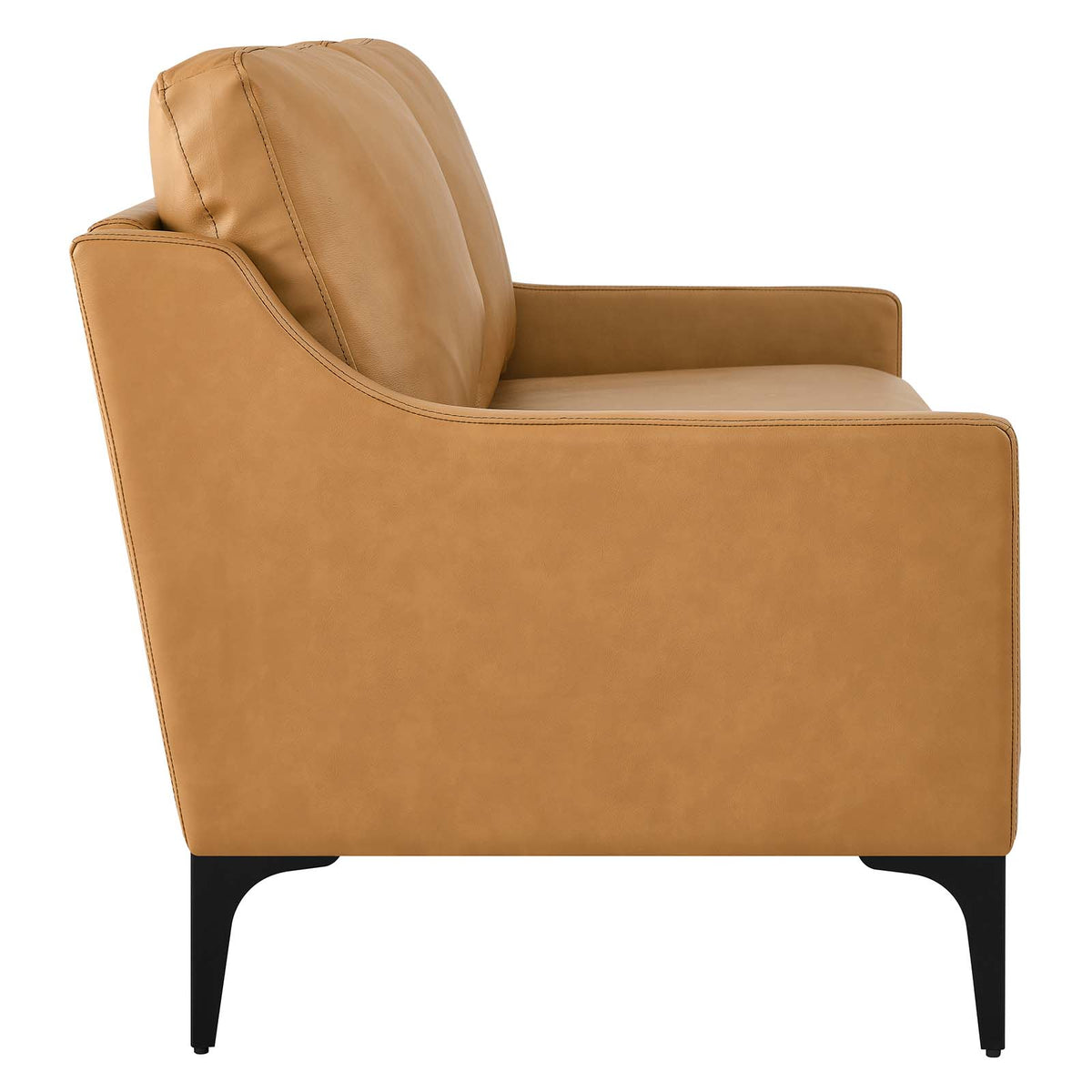 Leather Loveseat P77429