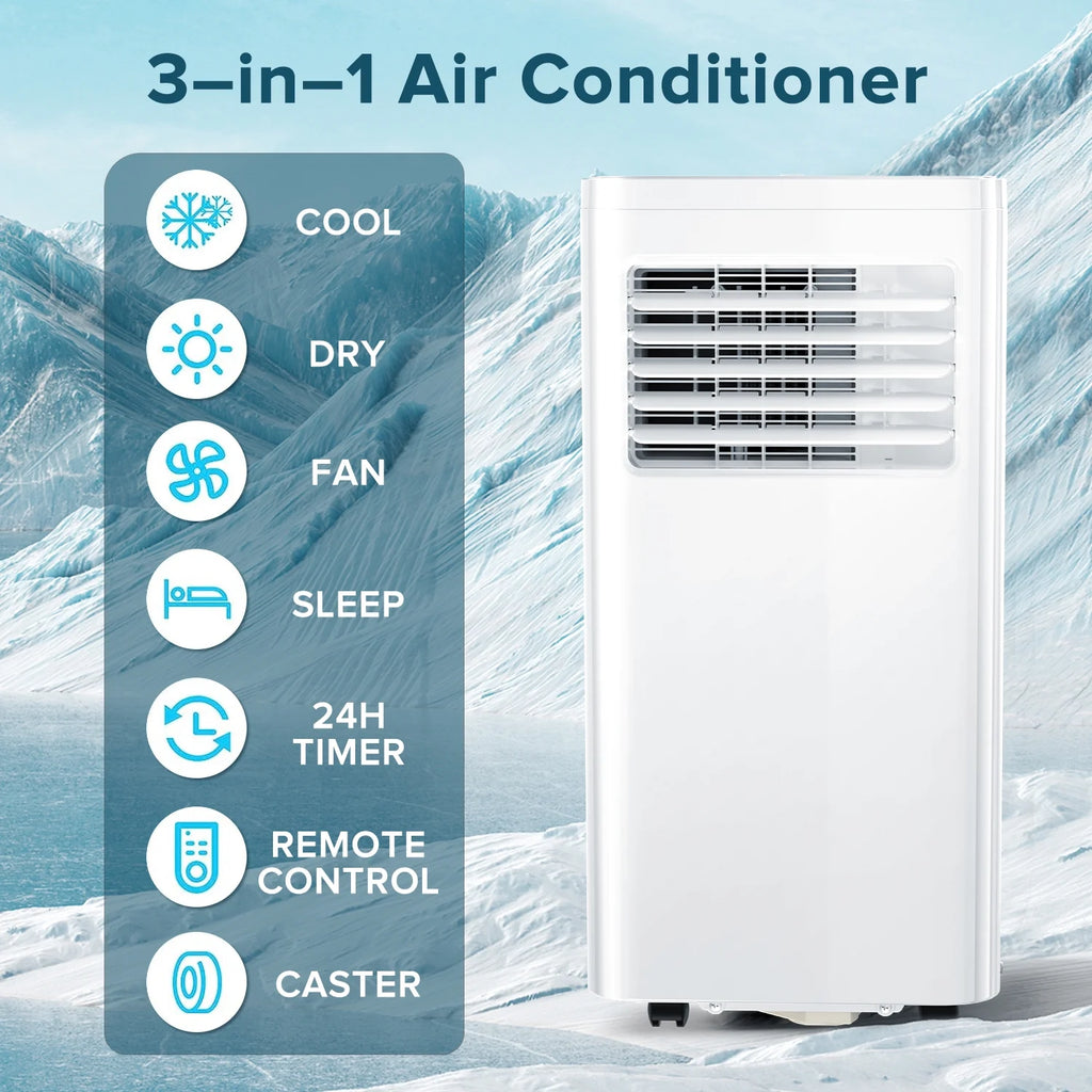 5,000 BTU Portable Air Conditioner White R492013