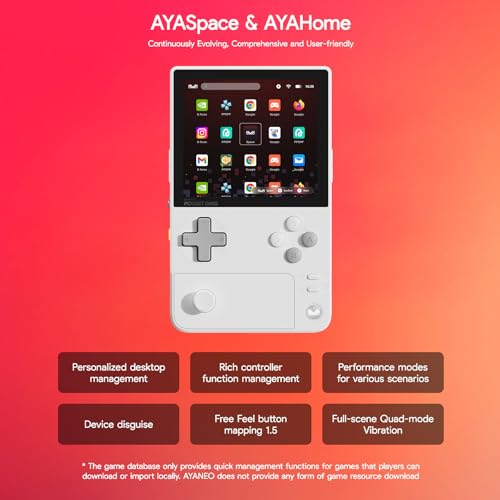 Android Handheld Gaming Console Snapdragon G3x Gen 2 3.92" OLED 16GB+512GB S9487