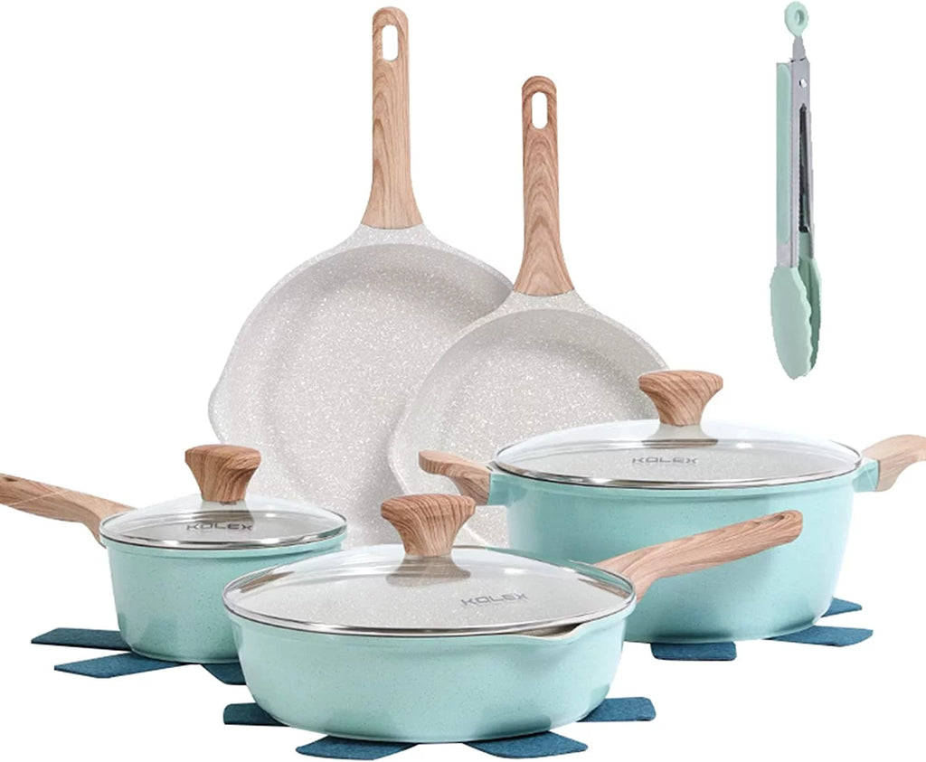 12-Piece Nonstick Granite Cookware Set R658