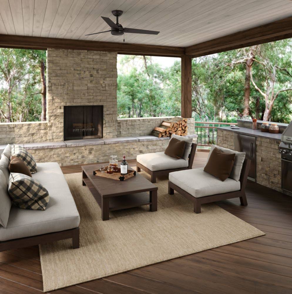 52 in. Bronze Ceiling Fan M522