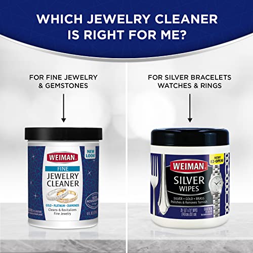 Fine Jewelry Cleaner Liquid with Cleaning Brush, 6 Oz K187198