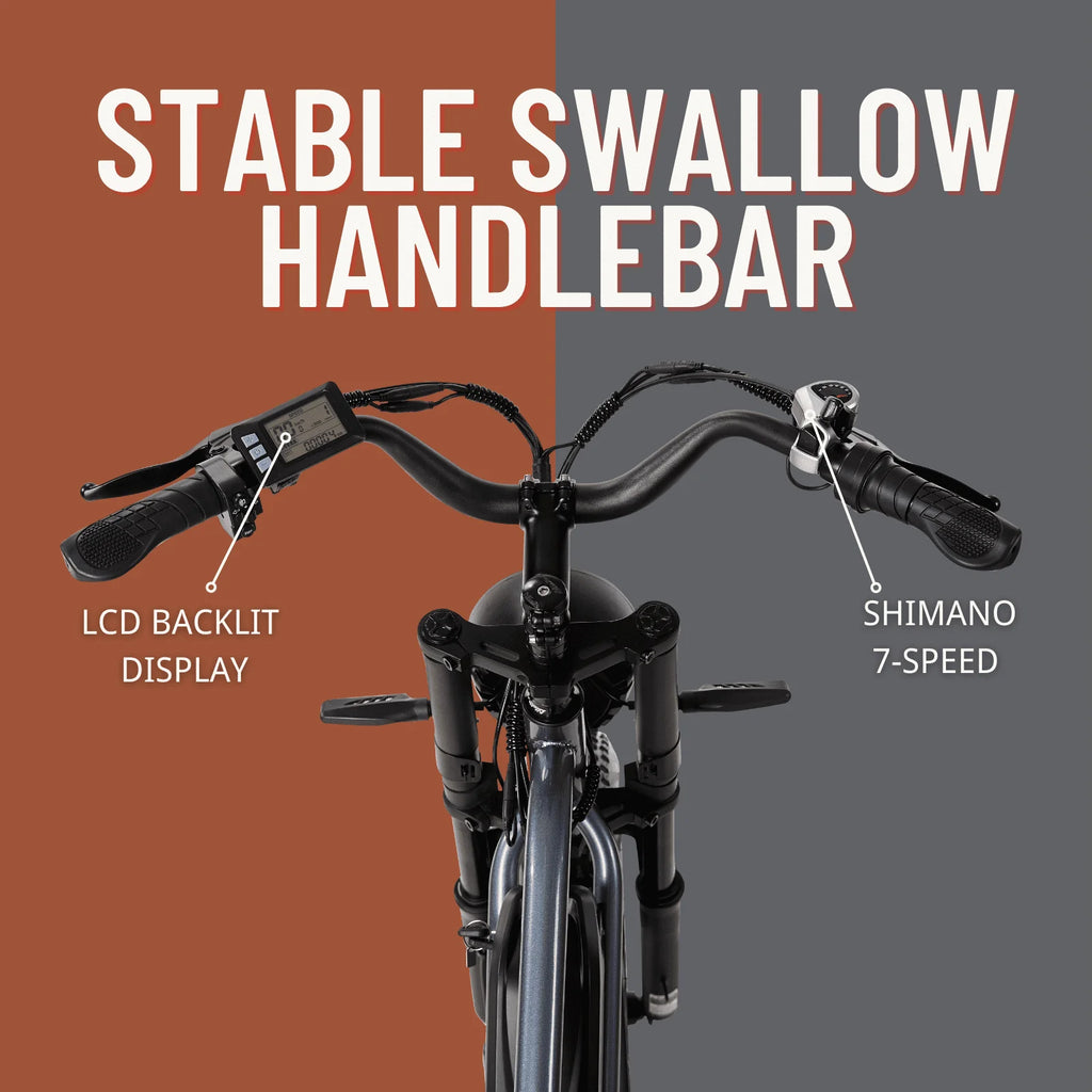 Fat Tire Electric Bike with 750W Motor 48V 14Ah Battery U397