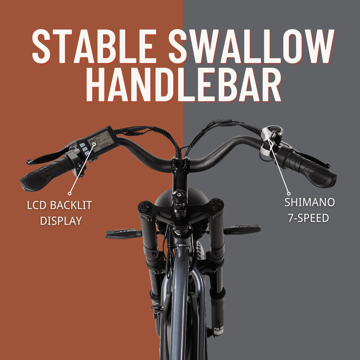 Fat Tire Electric Bike with 750W Motor 48V 14Ah Battery U397