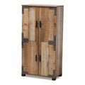 4-Door Wood Shoe Cabinet U789