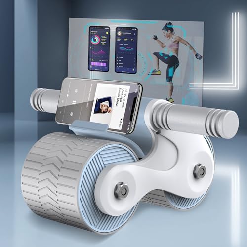 Automatic Rebound Ab Roller Wheel with Knee Pad F838478