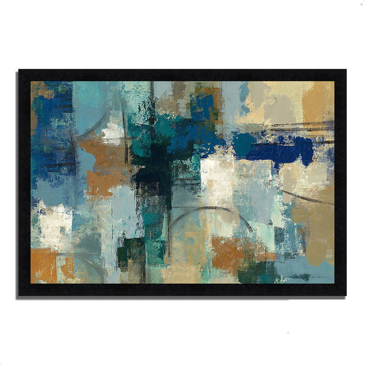 Framed Acrylic Painting Print E930