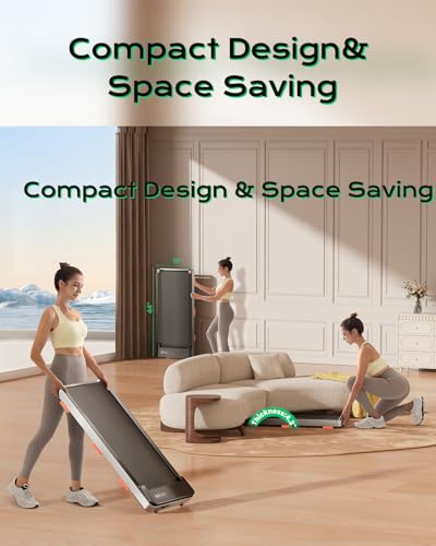 2.5HP Portable Under Desk Treadmill with Incline U171602