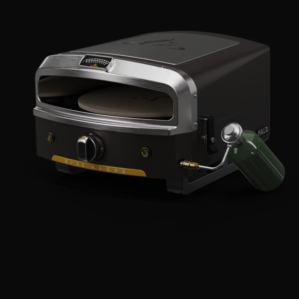 16 LP Gas Portable Outdoor Pizza Oven with Rotating Cooking Stone Y9906