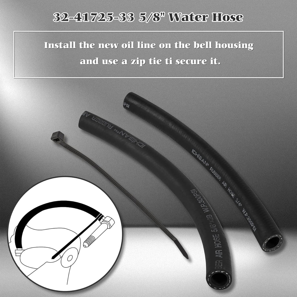 Transom Bellows Repair Reseal Kit with Lower Shift Cable C186605