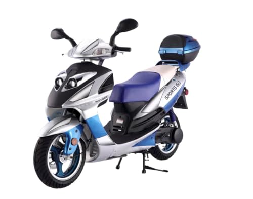 150cc Gas Powered Scooter with CVT (Black) Z78597