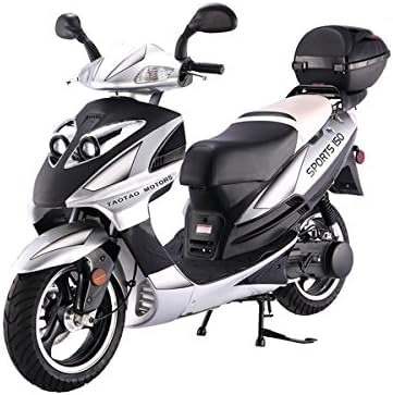 150cc Gas Powered Scooter with CVT (Black) Z78597