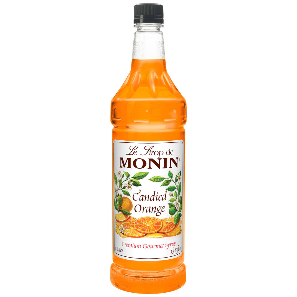 Candied Orange Flavored Syrup 1 Liter 4 Count X347
