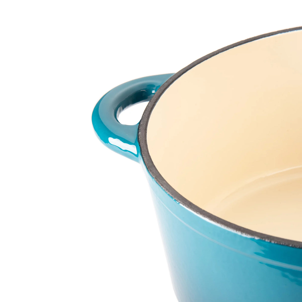 5.5 Quart Enameled Cast Iron Dutch Oven, Navy Z7408