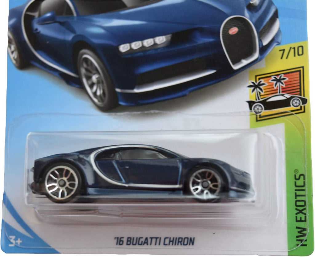 Blue Hot Wheels Bugatti Chiron D9323
