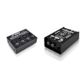 Compact Mini Hum Eliminator Box - 2 Channel Passive Ground Loop Isolator V62967
