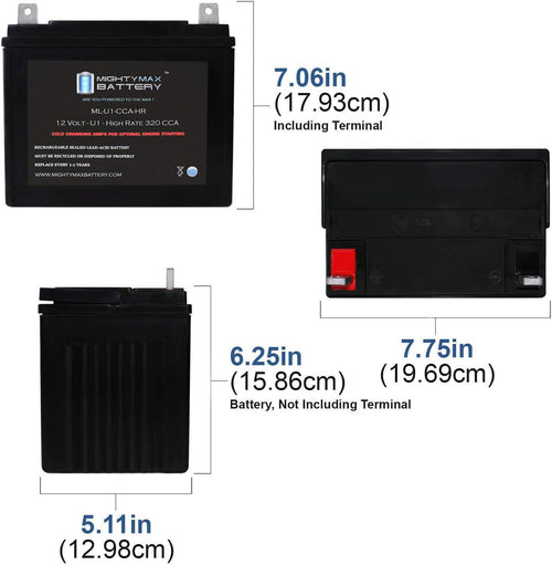12V 320CCA Battery H50734
