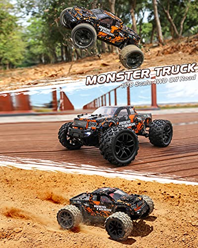 1:18 Scale 4X4 RC Monster Truck with 2 Batteries S52345