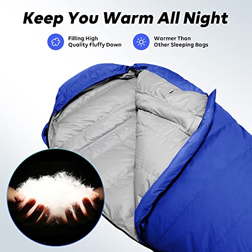 Mummy Sleeping Bag with Compression Sack Y889