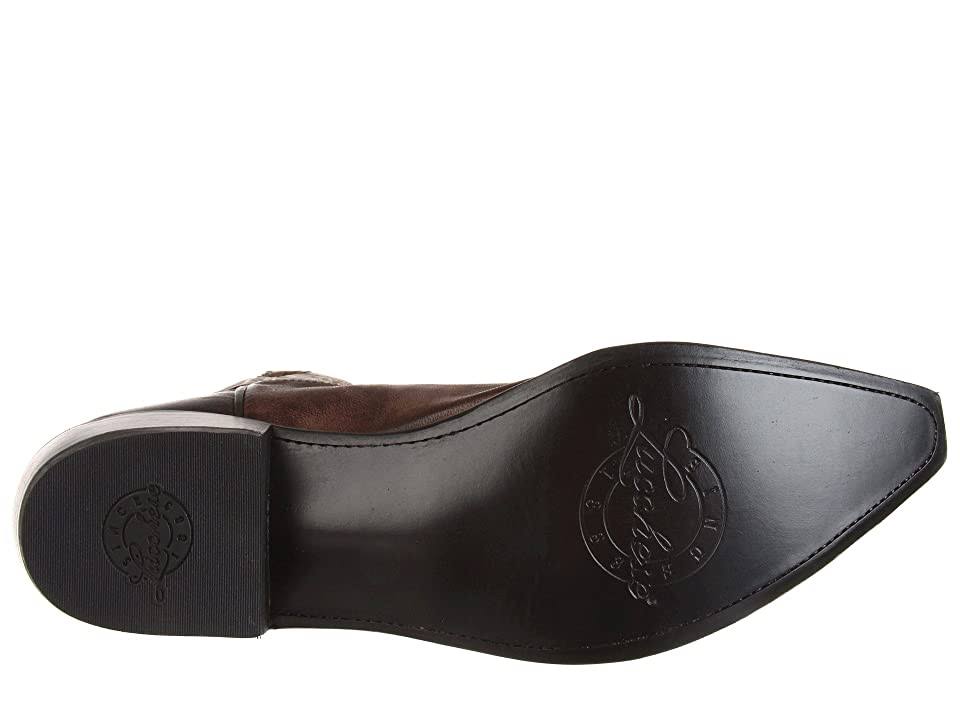 Chocolate Madras Goat Cowboy Boots Z6358