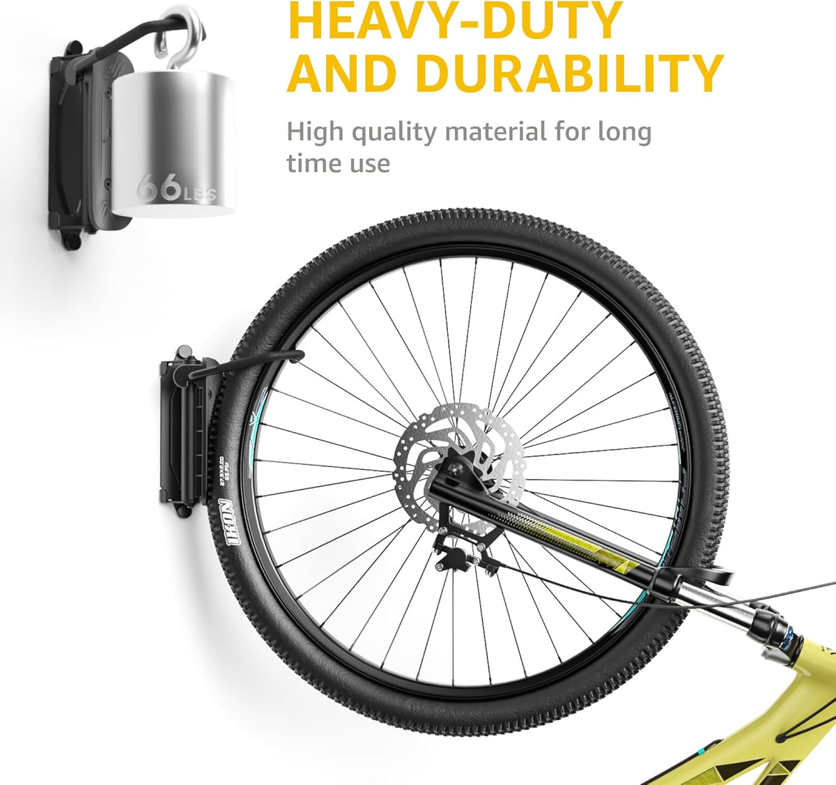 Swivel Bike Wall Mount Bike Rack V738582