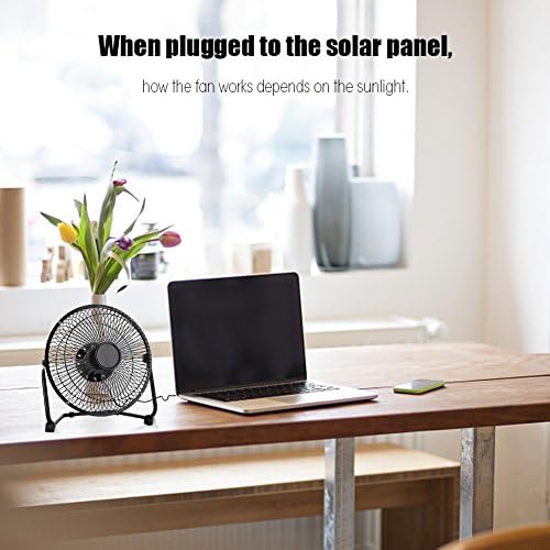 Solar Powered Portable Fan S36002