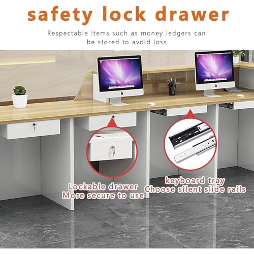 Reception Counter, 120 cm x 60 cm x 100 cm C314220