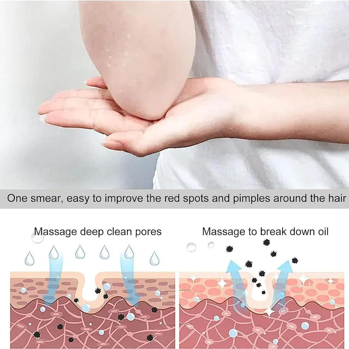 2PCS Skin Bath Oil V6608