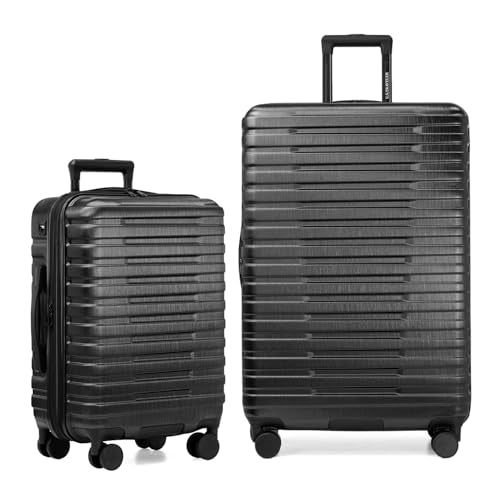 Teal Polycarbonate Hardside Travel Suitcase Luggage with 8 Spinner Wheels, Aluminum Handle, Carry-on 22-Inch S427729