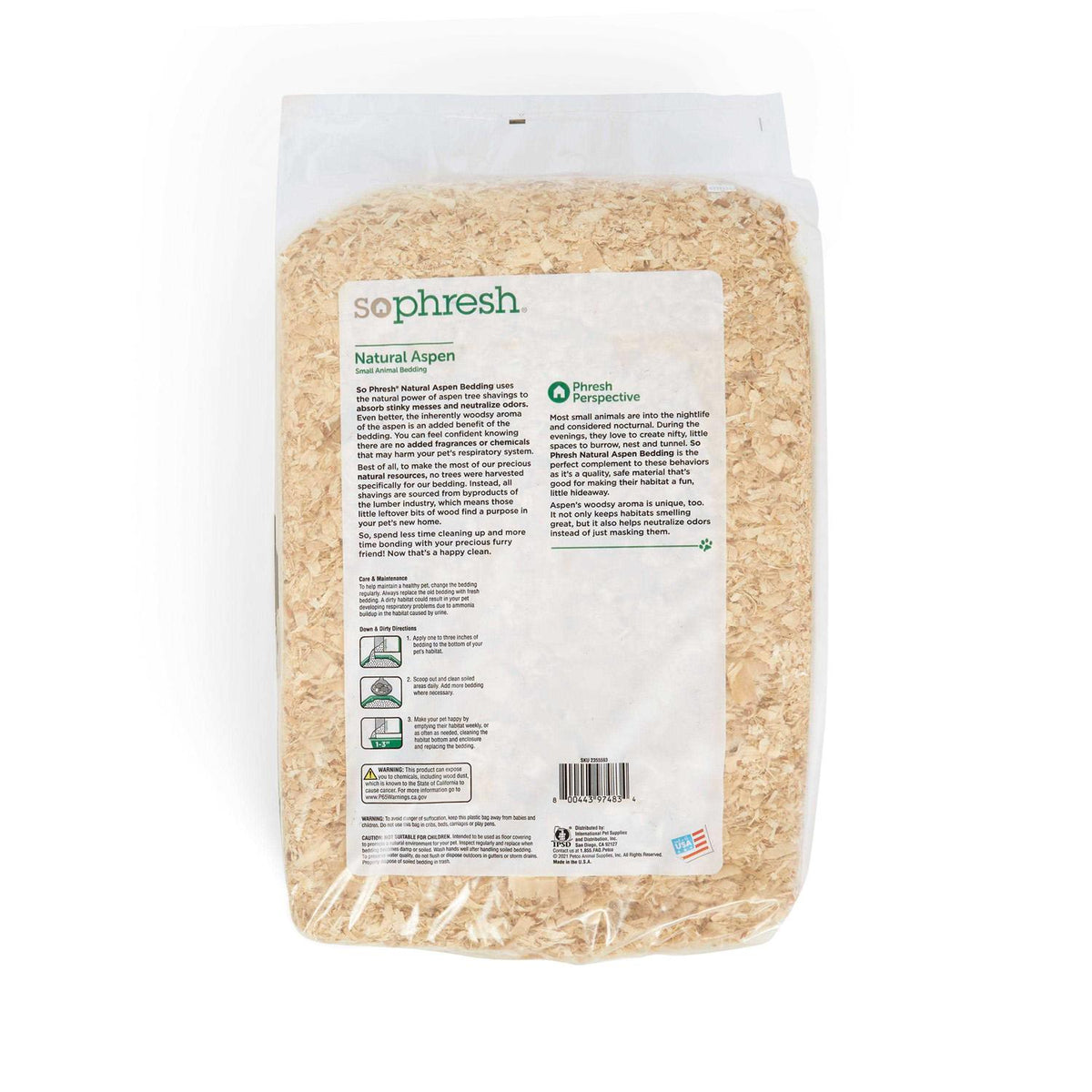 Natural Aspen Small Animal Bedding V3586