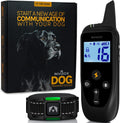 Black Rechargeable Dog Training Collar Pack of 2 M5648