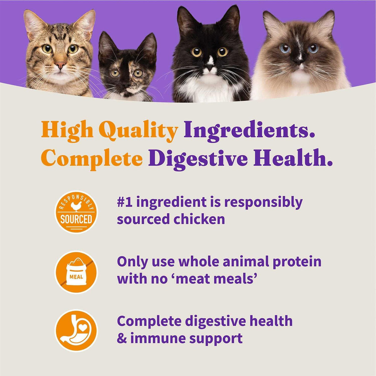 Grain-Free Chicken & Chicken Liver Dry Cat Food T768