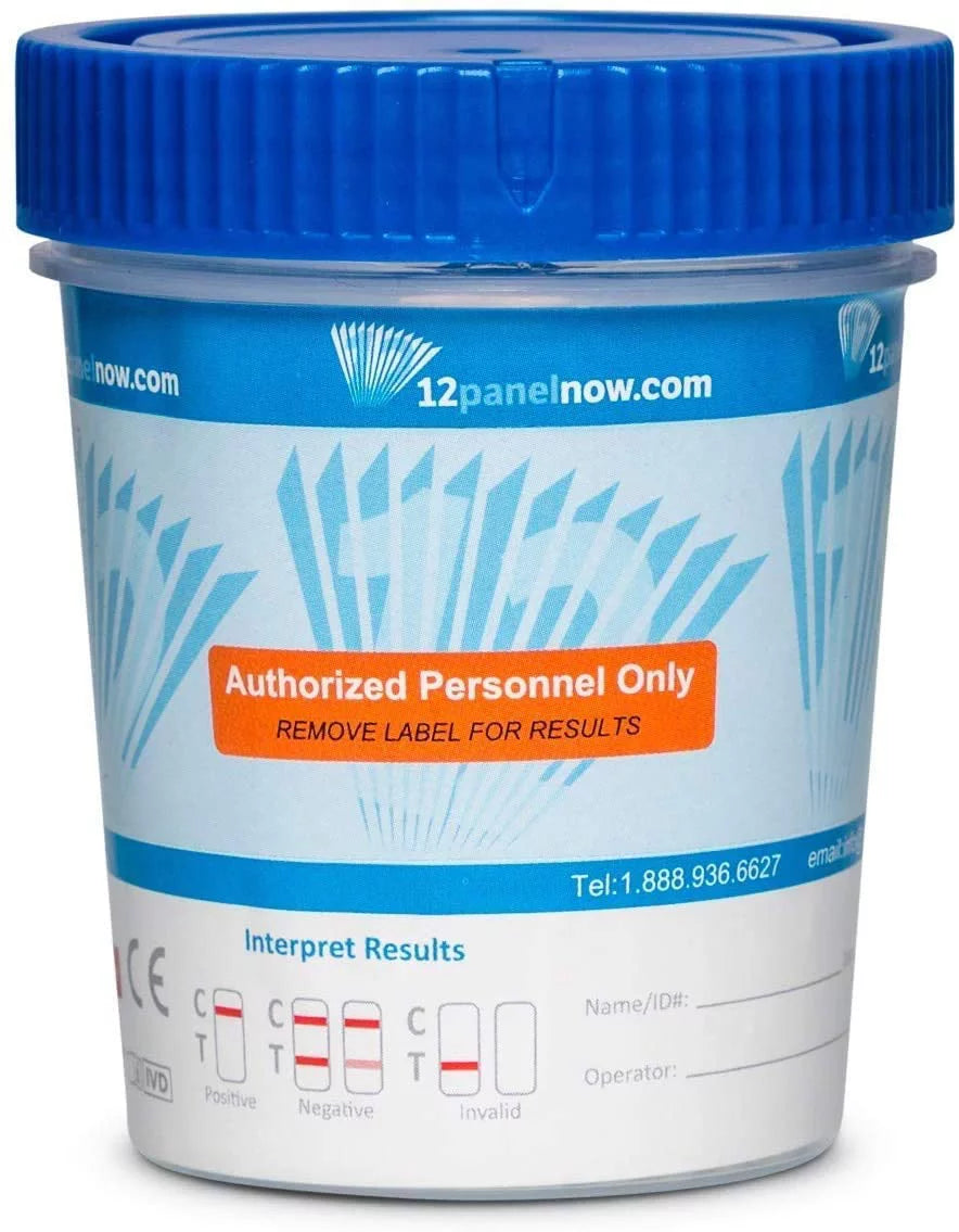 12 Panel Multi-Drug Urine Test Cup with PCP Detection 10 Pack F599