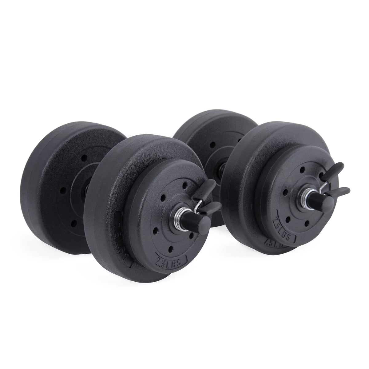 40-Pound Vinyl Dumbbell Set W338714
