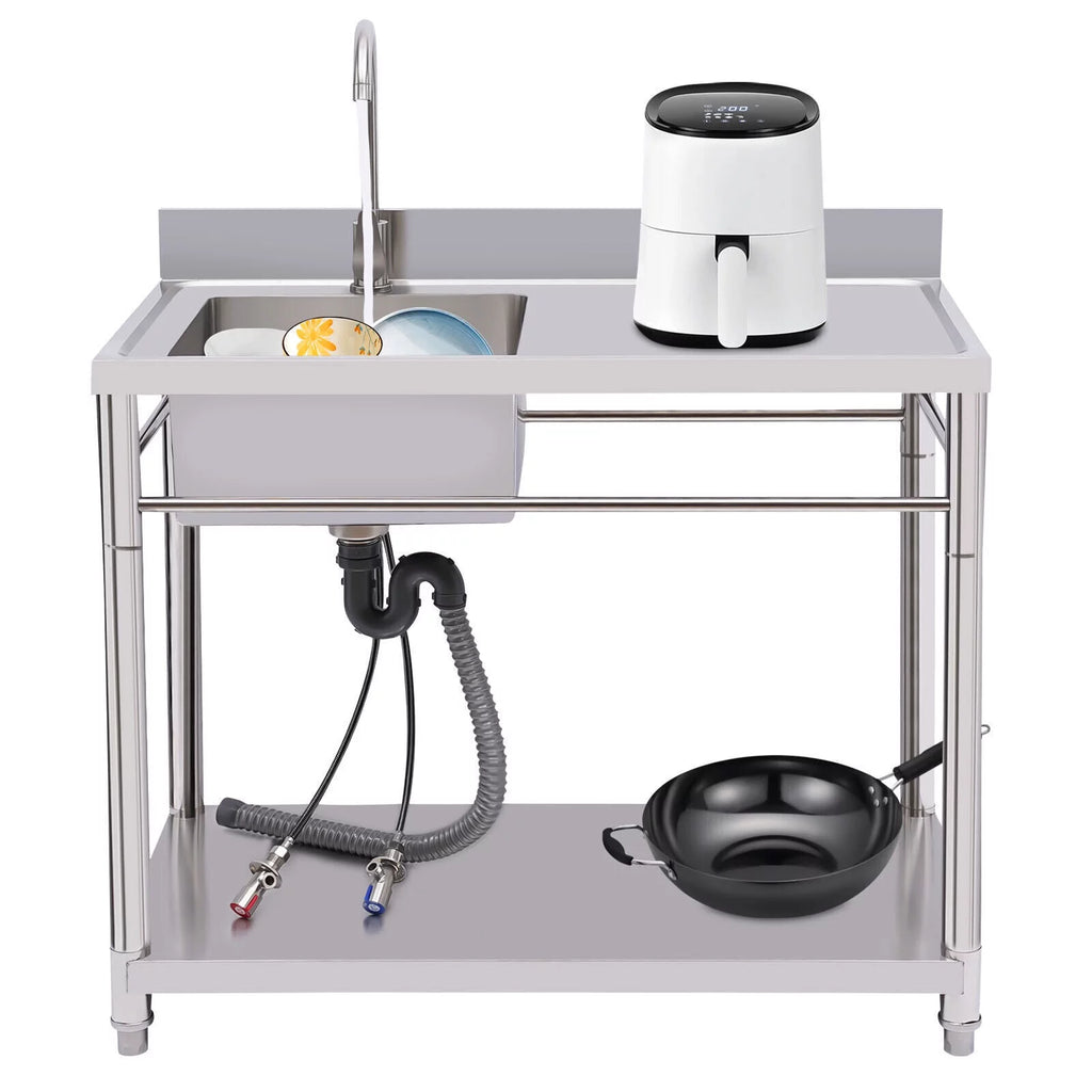 Stainless Steel 1 Compartment Utility Sink P43905