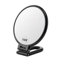 1X/10X Magnifying Double Sided Foldable Handheld Mirror P846457