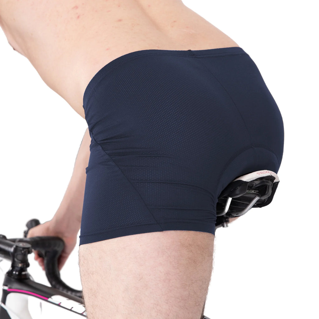 Blue M Padded Cycling Bike Shorts G756