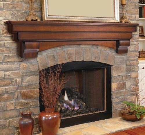 Unfinished Mantel Shelf 60x22 V287