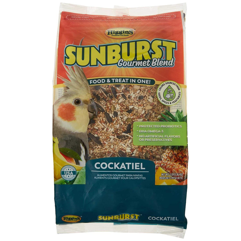 Sunburst Gourmet Blend Cockatiel Food B1286