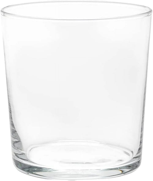 12.5 Ounce Double Old Fashioned Glasses Set Of 6 Clear Tempered Glassware H383216