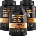 Turmeric Ginger Garlic Capsules 2360 mg 360 ct A586