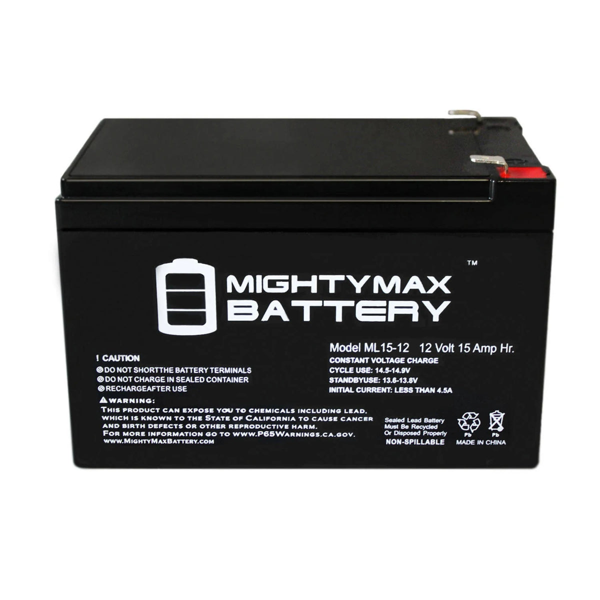 12V 15AH Battery X783