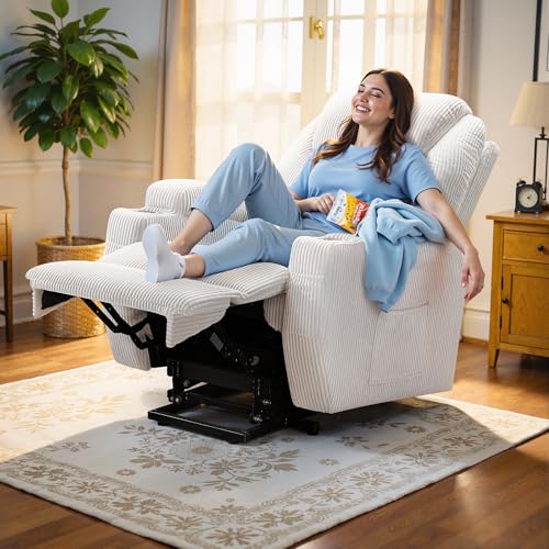 Power Lift Recliner Chair with Massage and 2 Cup Holders C557917