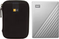 2TB Midnight Blue Portable External Hard Drive with Navy Blue Case K8877