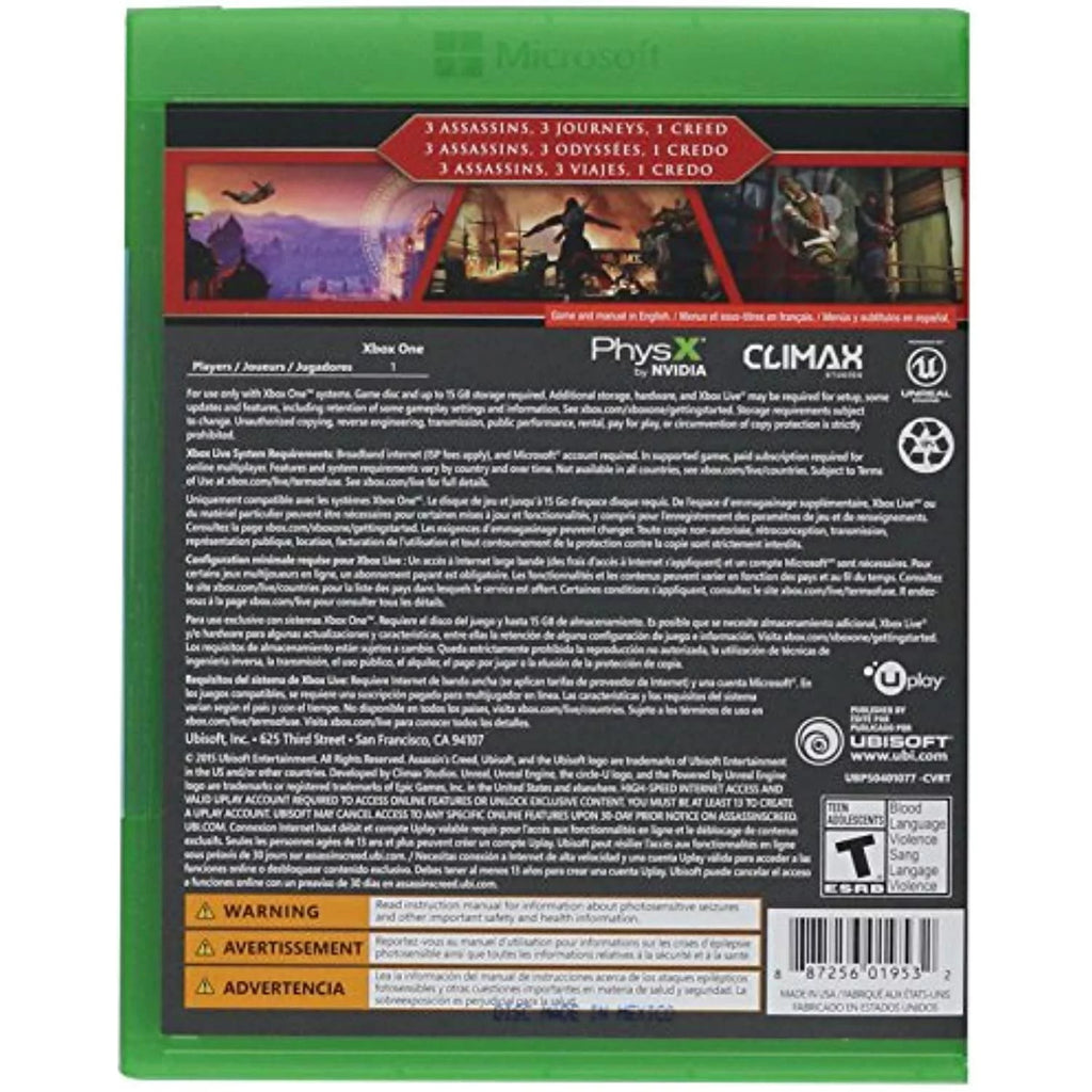 Assassin's Creed Chronicles Xbox One H173527
