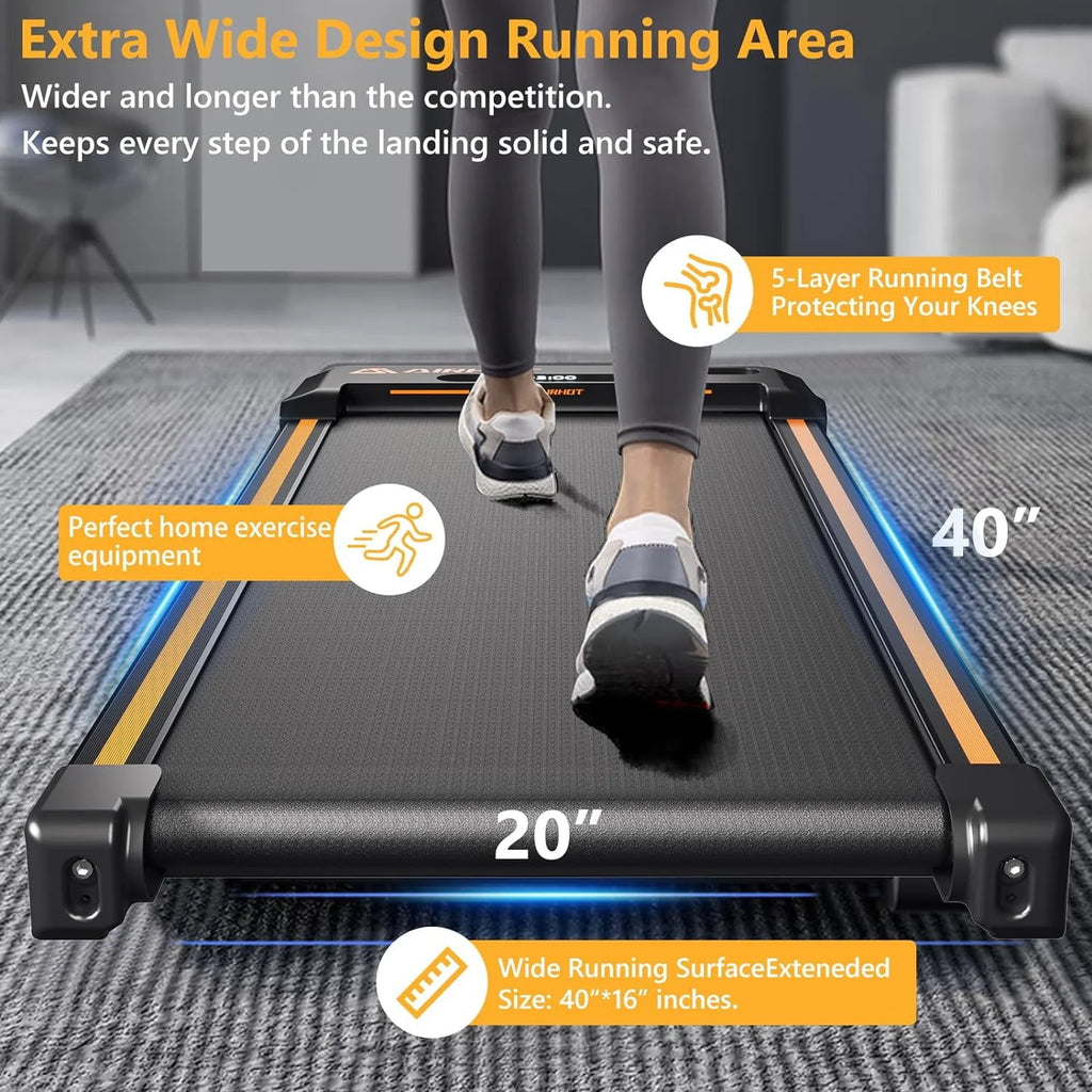 Under Desk Treadmill 2 in 1 Black G6917