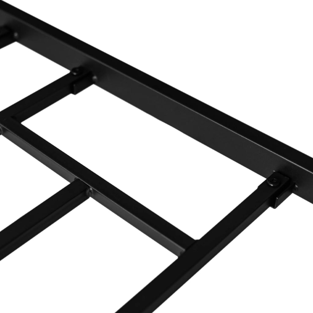 Queen Metal Bed Frame with Headboard J18830